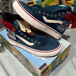 Vans simpsons mr plow shows all weather MTE mens size 9